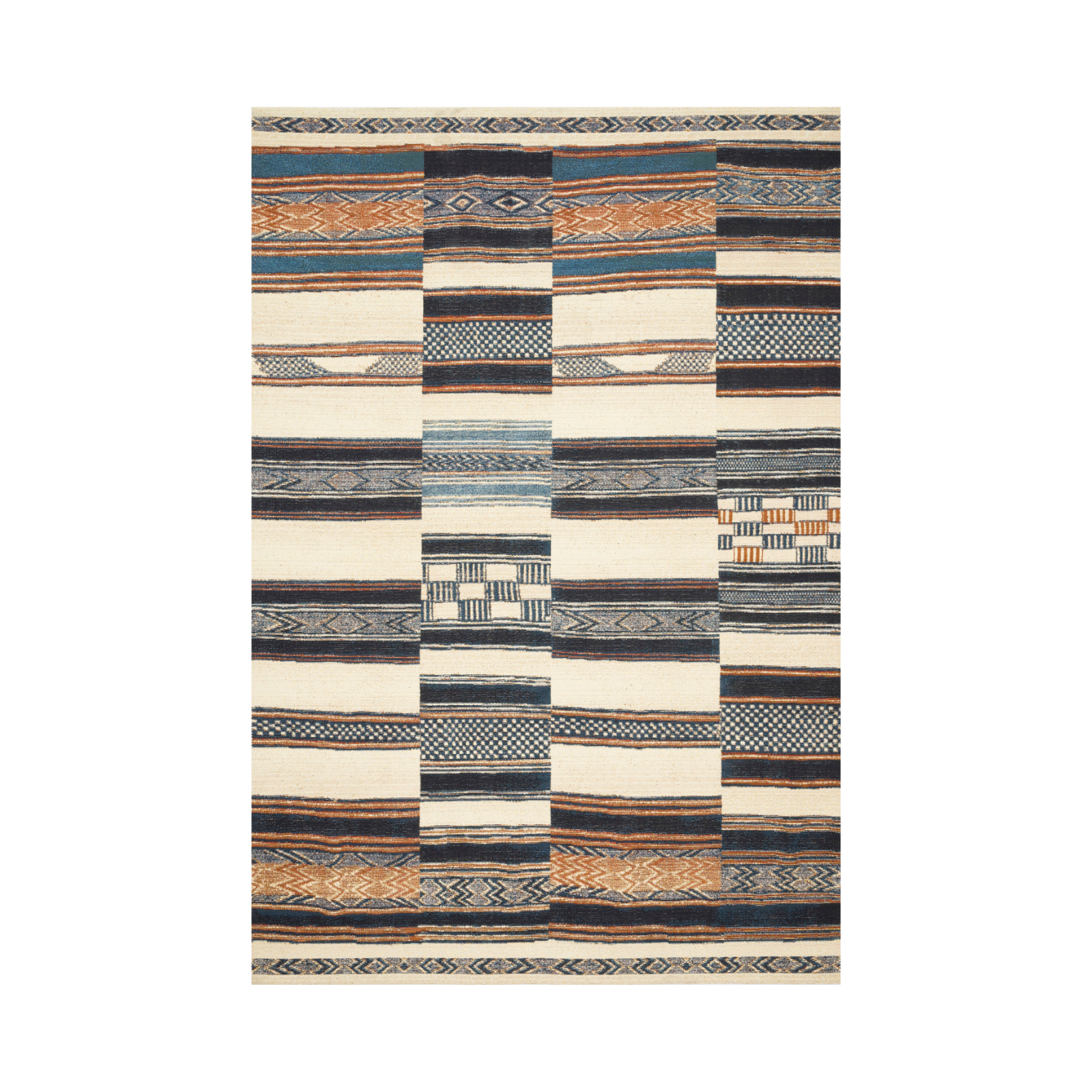 Loloi Mika Ivory / Multi  Rug - Rug & Weave