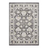 Loloi Monroe Charcoal / Natural Rug 0-RUGS-patterned Loloi