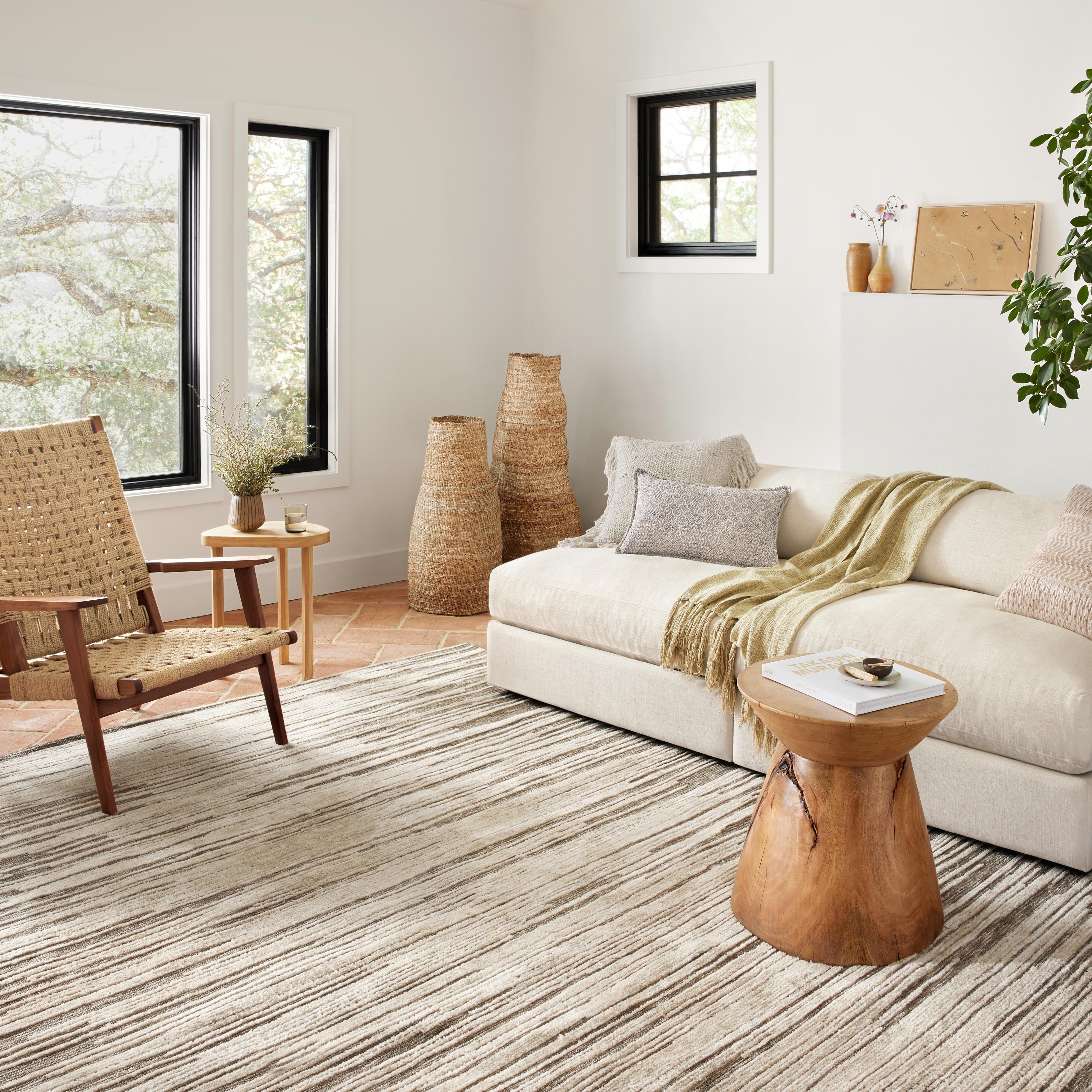 Loloi Neda Taupe / Stone Rug 2-RUGS - patterned Loloi