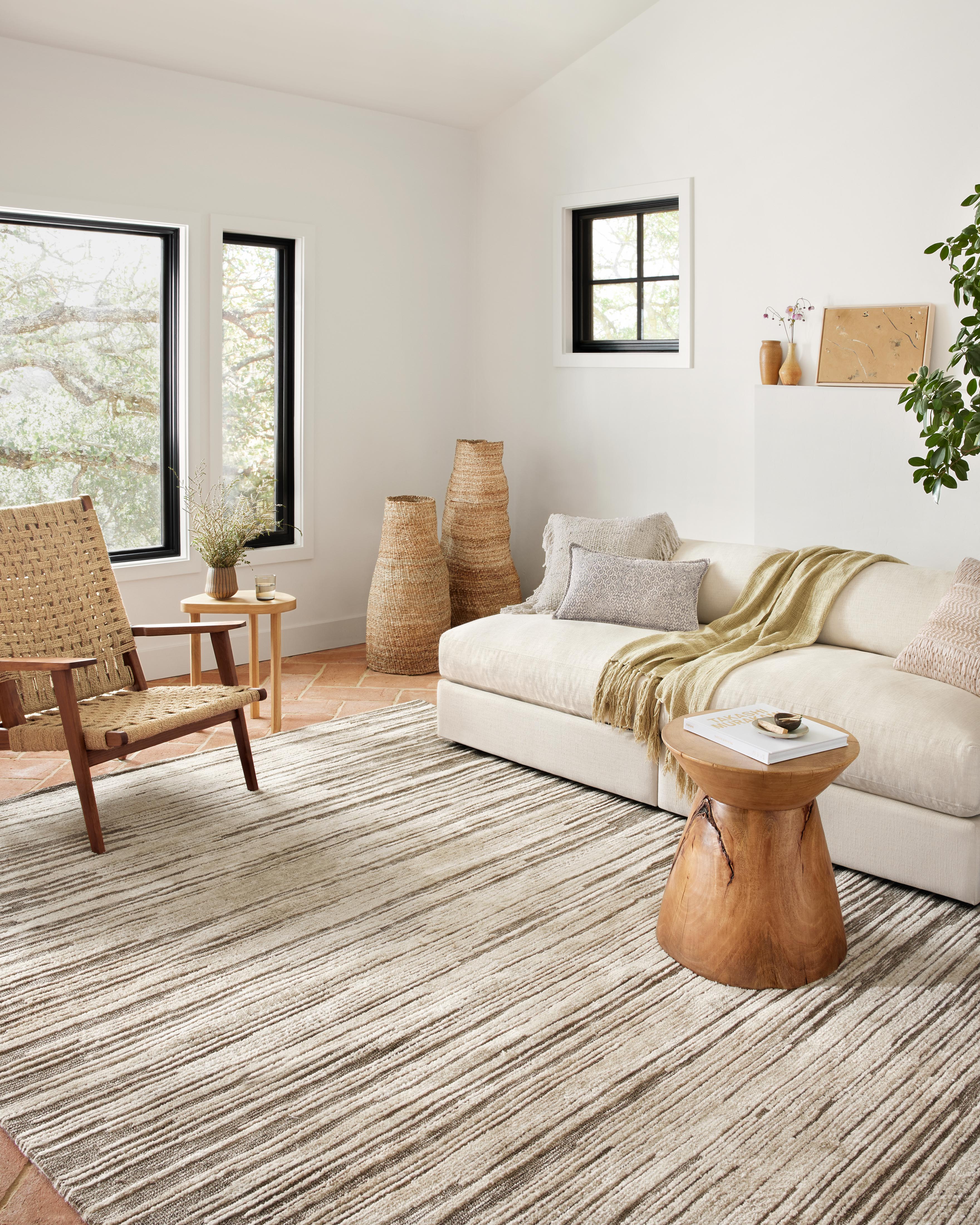 Loloi Neda Taupe / Stone Rug 2-RUGS - patterned Loloi