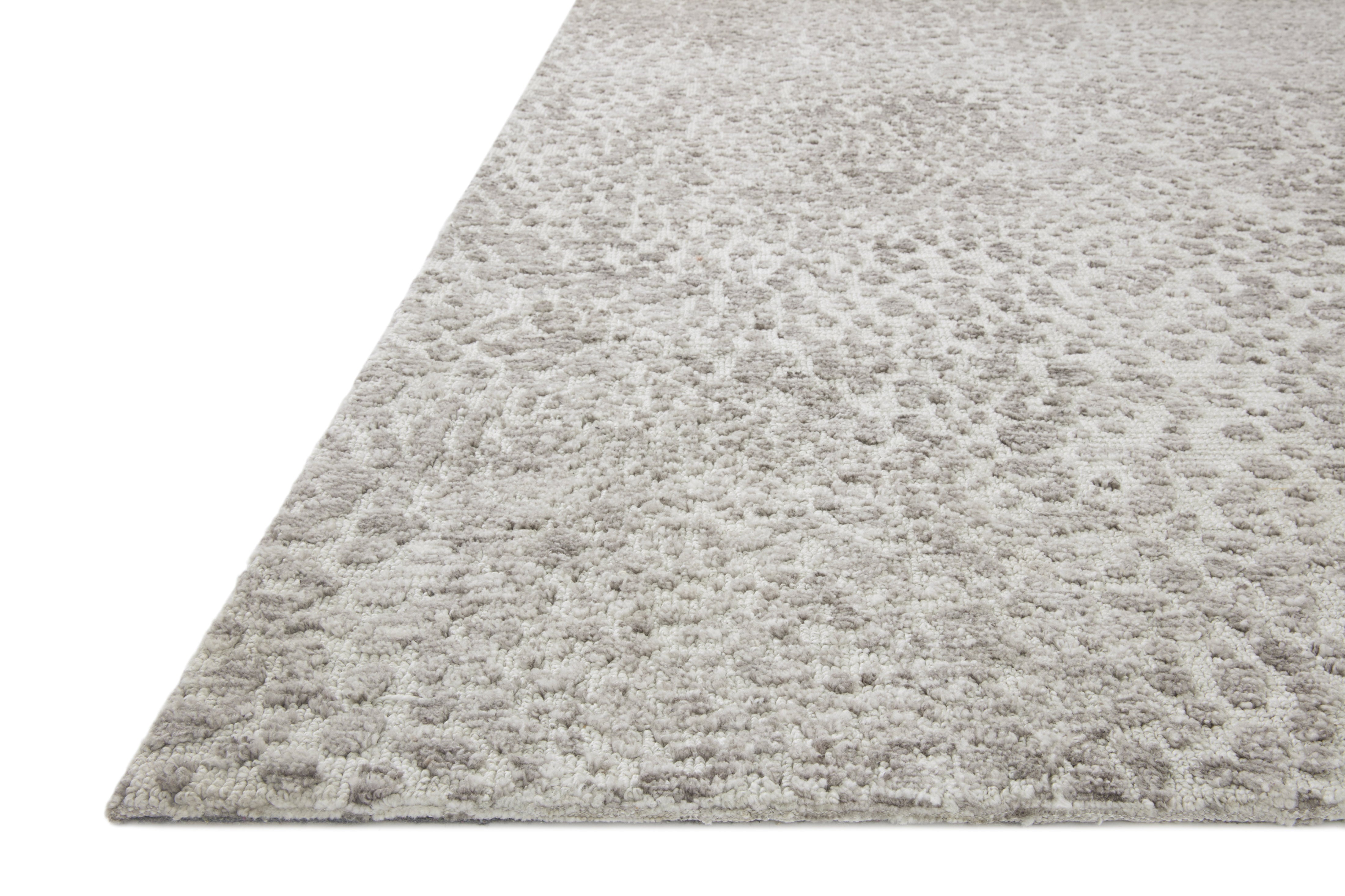 Loloi Neda Silver / Ivory Rug 2-RUGS - patterned Loloi