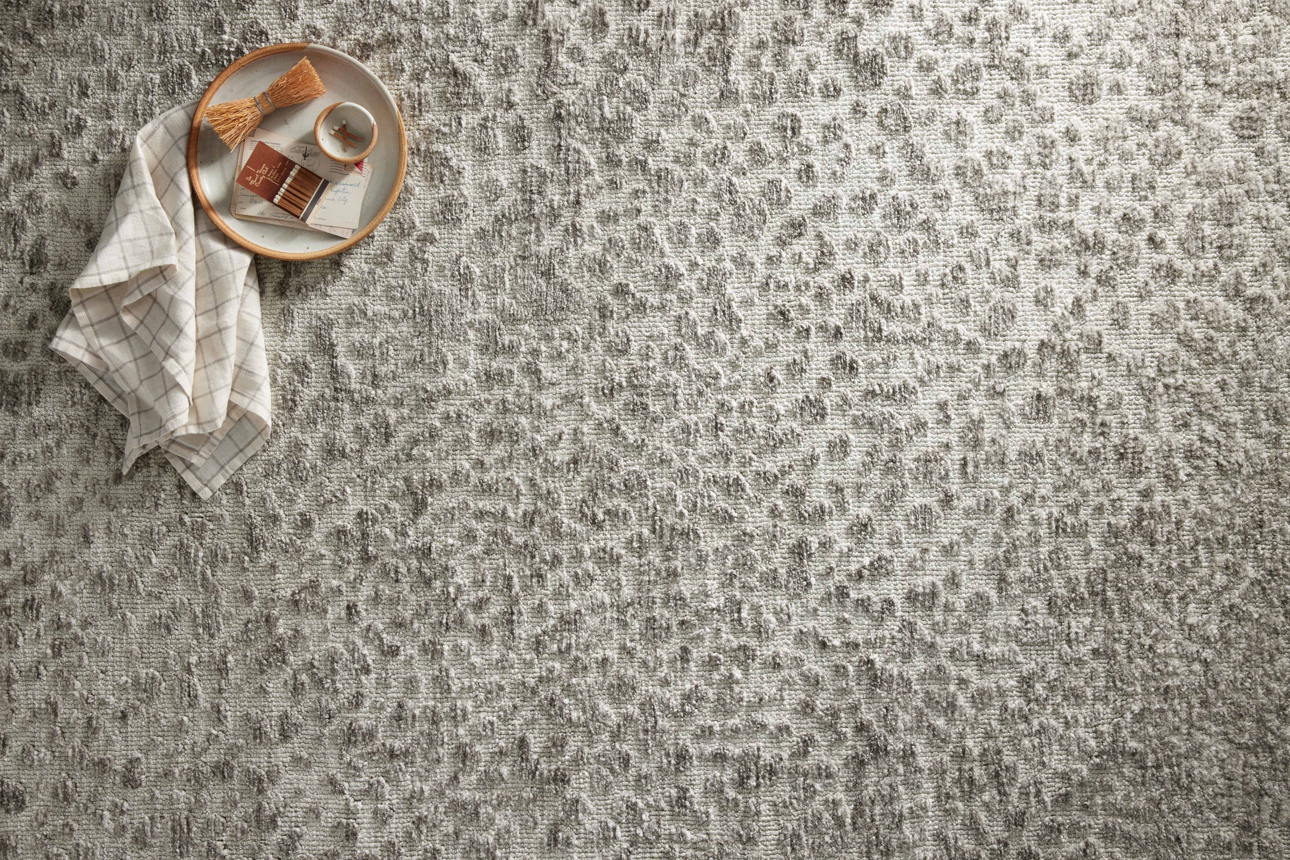 Loloi Neda Silver / Ivory Rug 2-RUGS - patterned Loloi