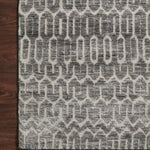 Loloi Neda Ivory / Charcoal Rug 2-RUGS-patterned Loloi