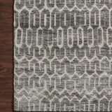 Loloi Neda Ivory / Charcoal Rug 2-RUGS-patterned Loloi