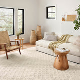 Loloi Neda Ivory / Natural Rug 2-RUGS-patterned Loloi