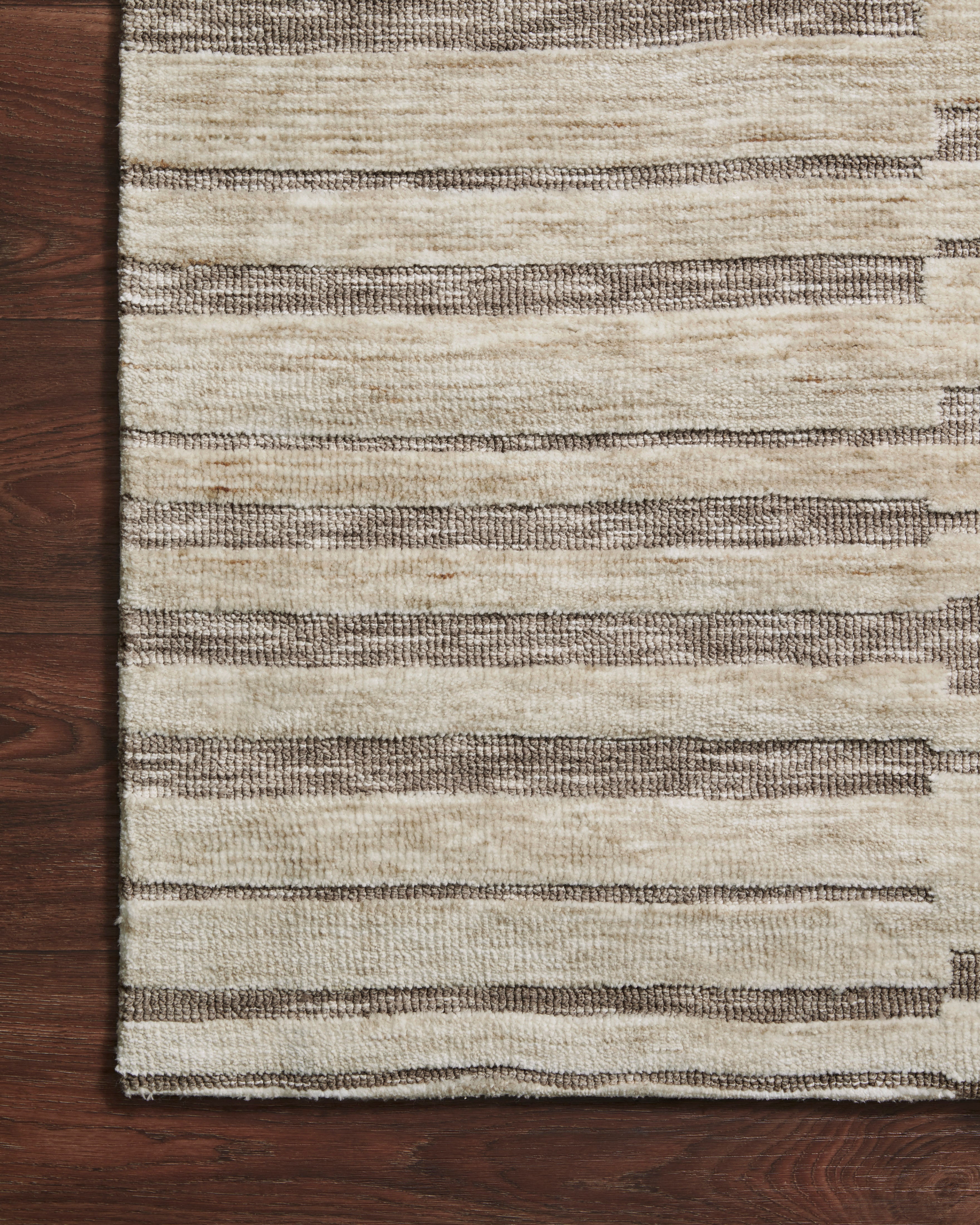 Loloi Neda Natural / Taupe Rug 2-RUGS - patterned Loloi