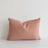 Dusty Rose Linen Pillow Cover - Rug & Weave