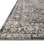 Loloi Odette Charcoal / Silver Rug 0-RUGS-patterned Loloi