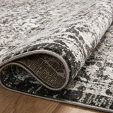 Loloi Odette Charcoal / Silver Rug 0-RUGS-patterned Loloi