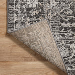 Loloi Odette Charcoal / Silver Rug 0-RUGS-patterned Loloi