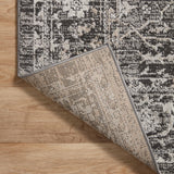 Loloi Odette Charcoal / Silver Rug 0-RUGS-patterned Loloi