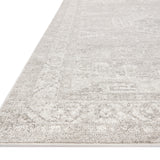 Loloi Odette Silver / Ivory Rug 0-RUGS-patterned Loloi