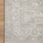 Loloi Odette Silver / Ivory Rug 0-RUGS-patterned Loloi