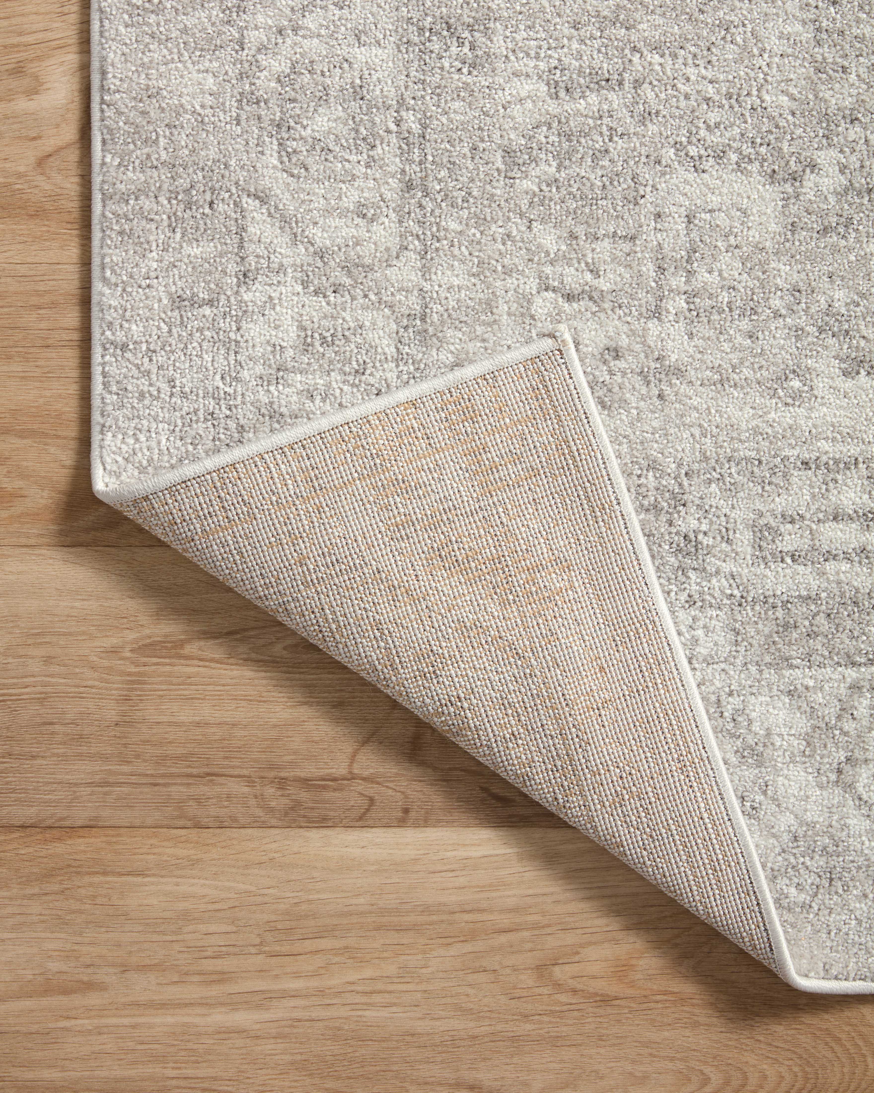 Loloi Odette Silver / Ivory Rug 0-RUGS-patterned Loloi