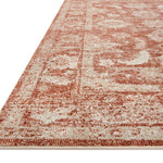 Loloi Odette Rust / Ivory Rug 0-RUGS-patterned Loloi
