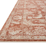 Loloi Odette Rust / Ivory Rug 0-RUGS-patterned Loloi
