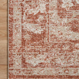 Loloi Odette Rust / Ivory Rug 0-RUGS-patterned Loloi