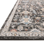 OVERSTOCK RUG - Loloi Odette Charcoal / Multi Rug - 2'7" x 16' IN STORE - Sale Rugs Loloi