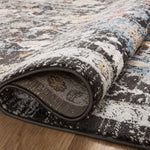 OVERSTOCK RUG - Loloi Odette Charcoal / Multi Rug - 2'7" x 16' IN STORE - Sale Rugs Loloi