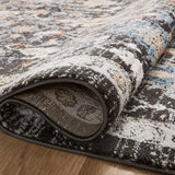 OVERSTOCK RUG - Loloi Odette Charcoal / Multi Rug - 2'7" x 16' IN STORE - Sale Rugs Loloi