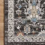 OVERSTOCK RUG - Loloi Odette Charcoal / Multi Rug - 2'7" x 16' IN STORE - Sale Rugs Loloi
