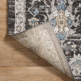 OVERSTOCK RUG - Loloi Odette Charcoal / Multi Rug - 2'7" x 16' IN STORE - Sale Rugs Loloi
