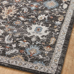 OVERSTOCK RUG - Loloi Odette Charcoal / Multi Rug - 2'7" x 16' IN STORE - Sale Rugs Loloi