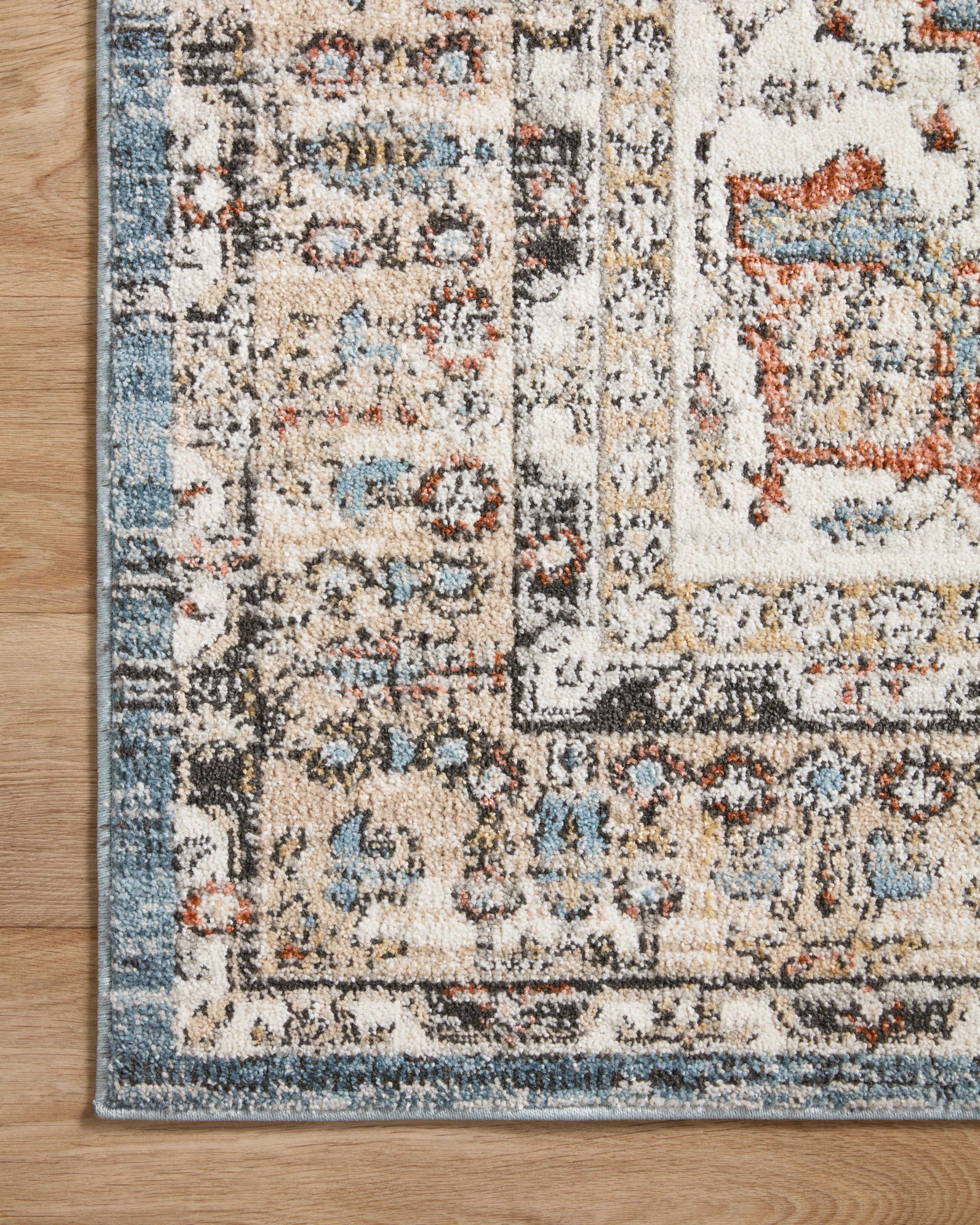 Loloi Odette Sky / Multi Rug 0-RUGS-patterned Loloi