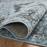 Loloi Odette Sky / Charcoal Rug 0-RUGS-patterned Loloi