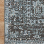 Loloi Odette Sky / Charcoal Rug 0-RUGS-patterned Loloi