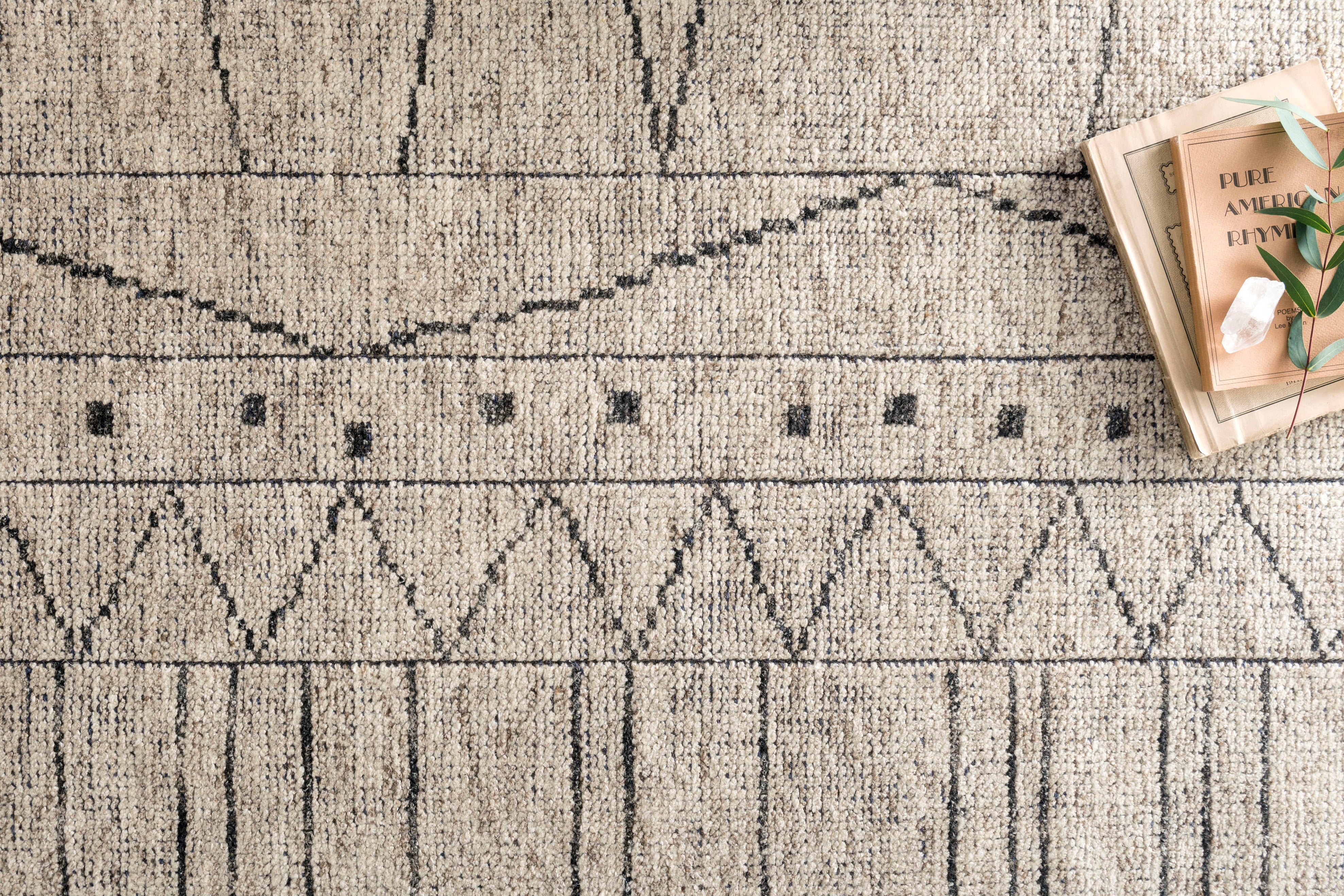 Loloi Odyssey Natural / Ash Rug 2- RUGS - wool Loloi