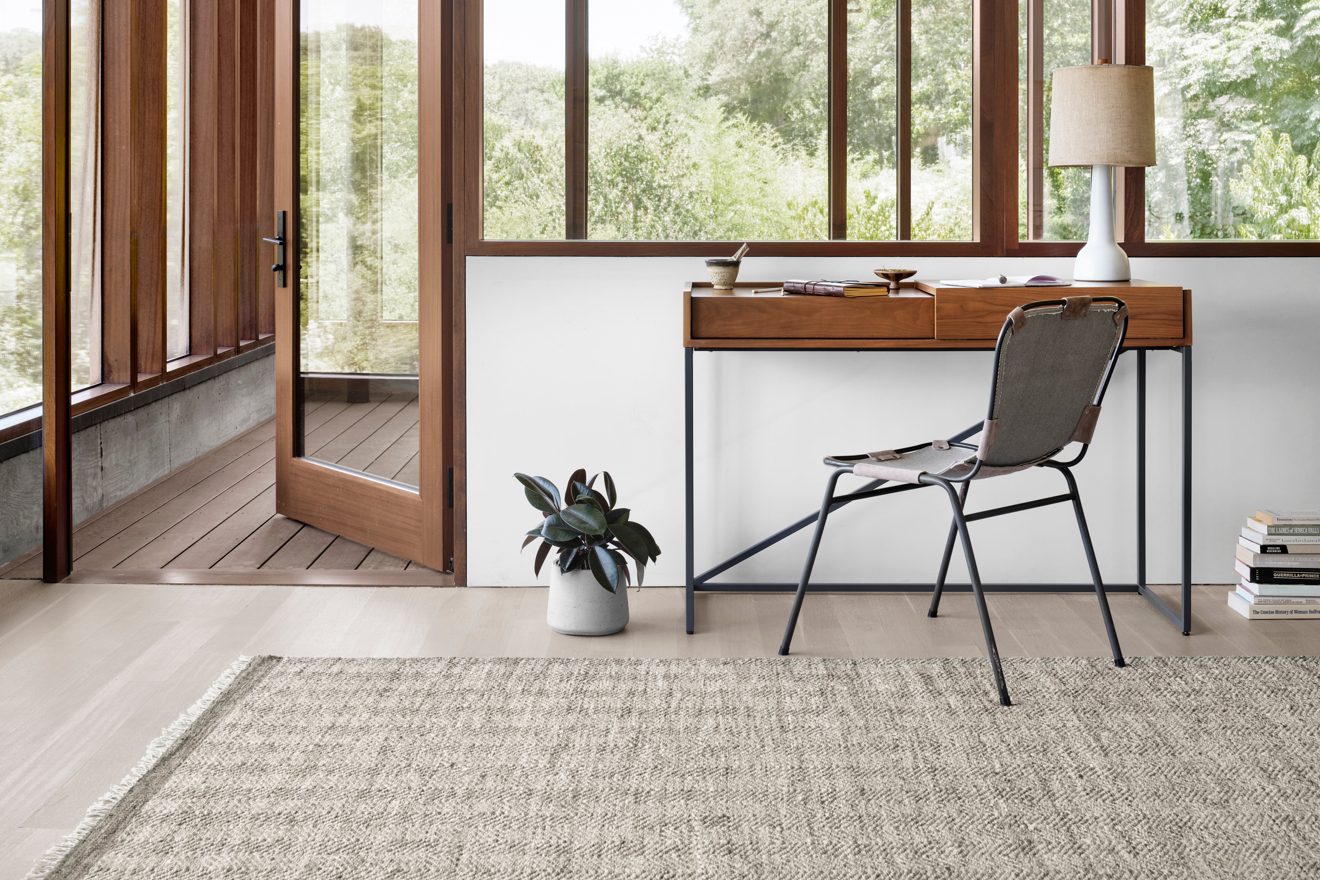 Loloi Omen Grey Rug RUGS - jute Loloi