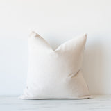 22x22 Oatmeal linen pillow cover