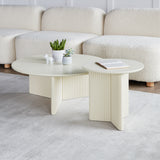 Gus* Modern Odeon Coffee Table - Pearl 4 - b - FURNITURE - coffee table - round Gus
