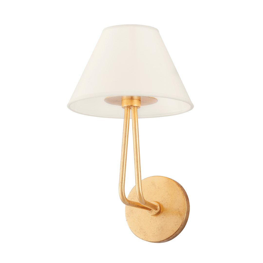 Ozias Wall Sconce LIGHTING - sconce Hudson Valley Lighting Gold Leaf