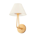 Ozias Wall Sconce LIGHTING - sconce Hudson Valley Lighting Gold Leaf