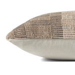 Amber Lewis x Loloi Bea Charcoal / Natural Pillow - Rug & Weave