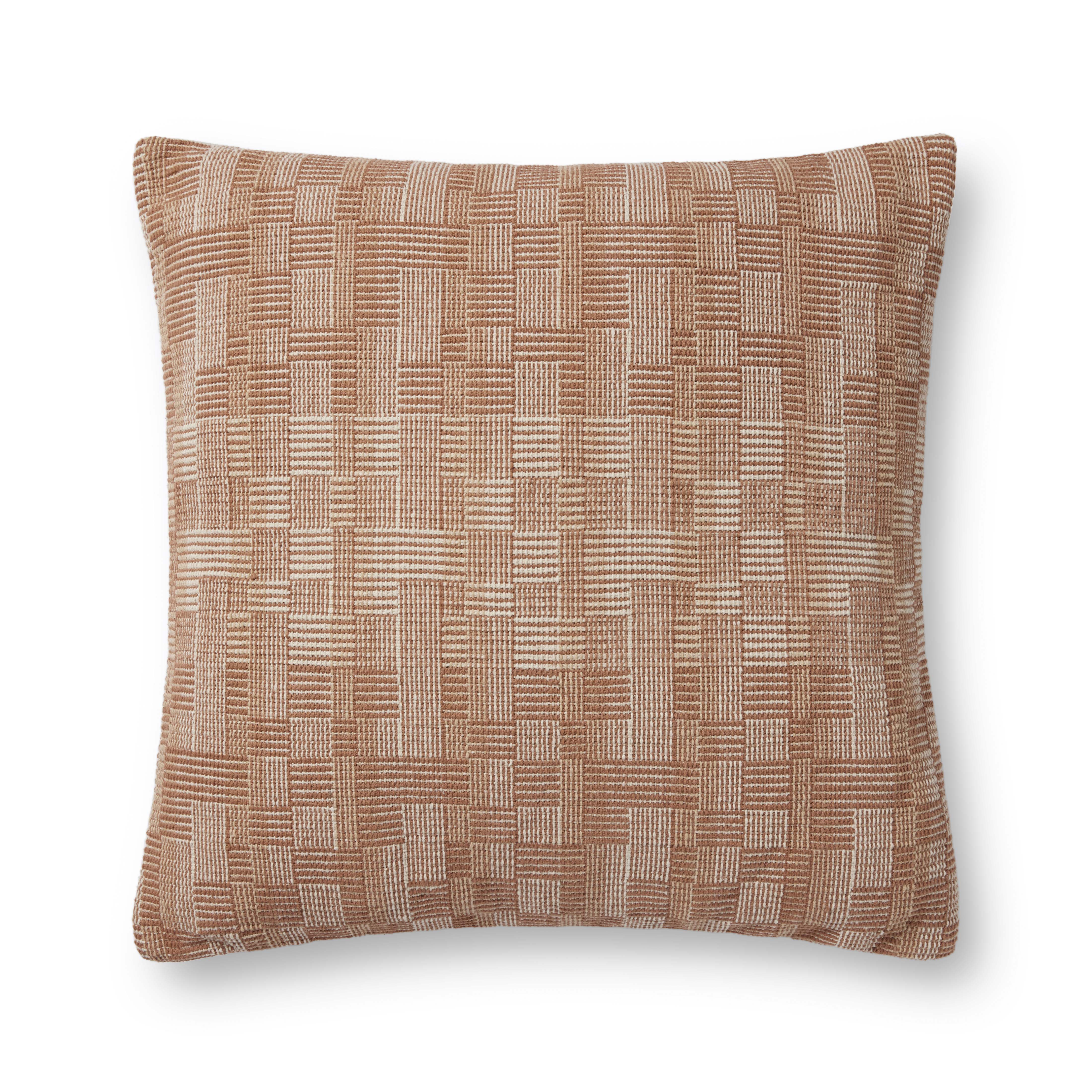 Amber Lewis x Loloi Dolly Clay / Natural Pillow - Rug & Weave