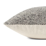 Amber Lewis x Loloi Claudette Charcoal / Grey Pillow - Rug & Weave