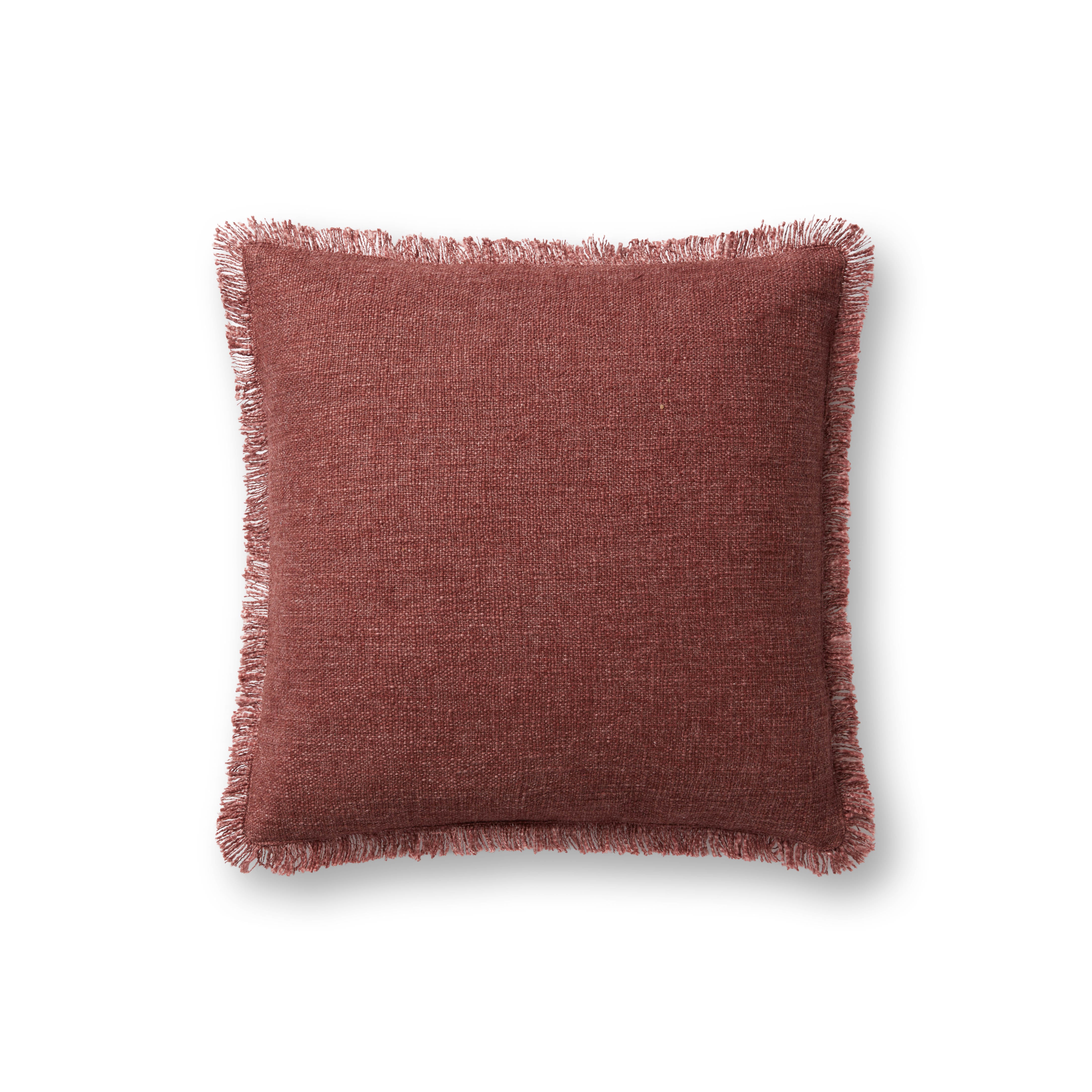 IN-STORE Amber Lewis x Loloi Sable Wine Pillow Throw Pillow Loloi