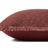 IN-STORE Amber Lewis x Loloi Sable Wine Pillow Throw Pillow Loloi