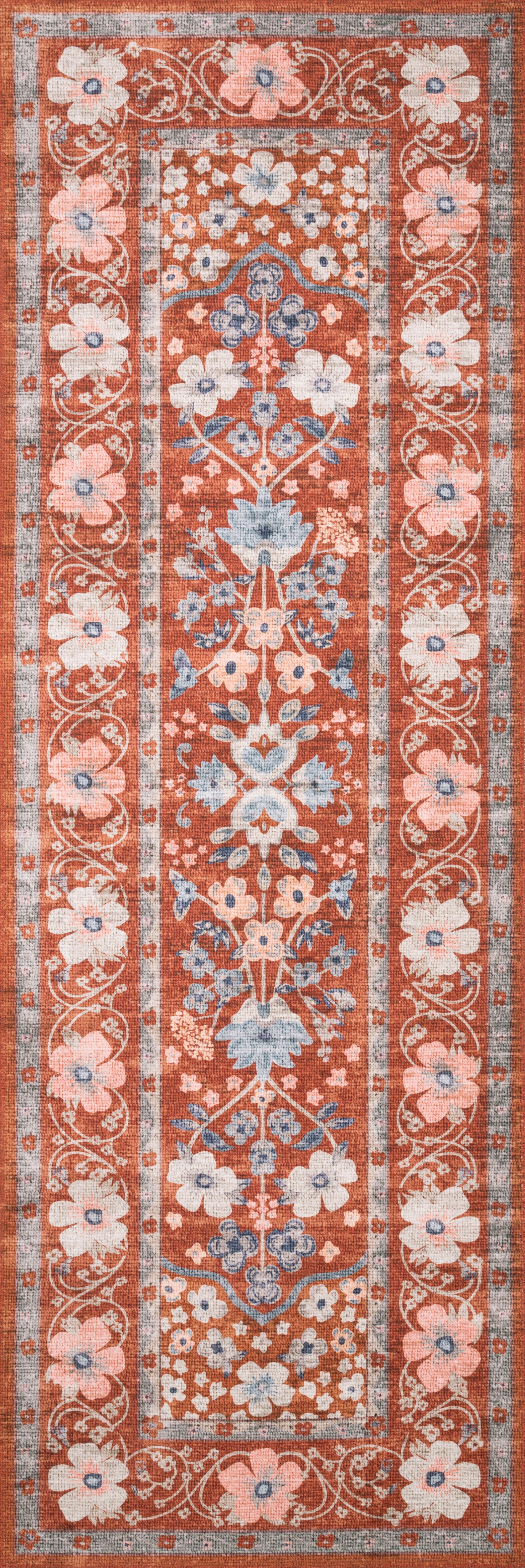 Rifle Paper Co. x Loloi Palais Crimson Rug 2-patterned rugs Loloi
