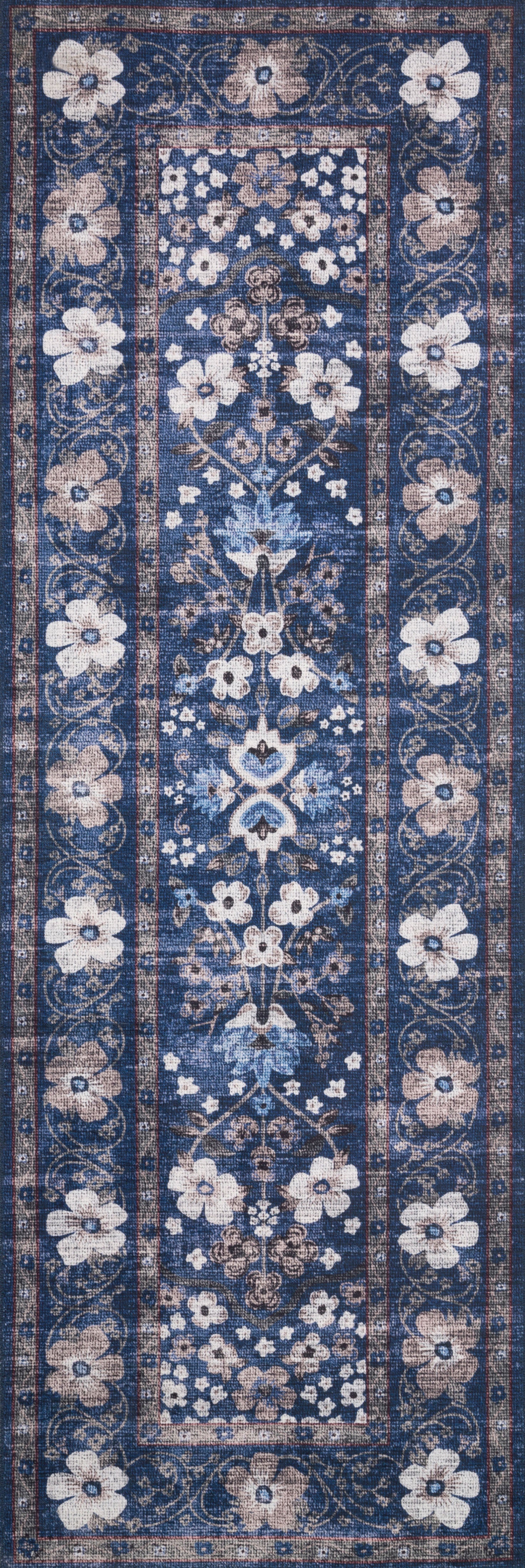 Rifle Paper Co. x Loloi Palais Navy Rug 2-patterned rugs Loloi