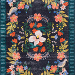 Rifle Paper Co. x Loloi Palais Black / Multi Rug 2-patterned rugs Loloi