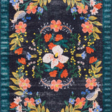 Rifle Paper Co. x Loloi Palais Black / Multi Rug 2-patterned rugs Loloi