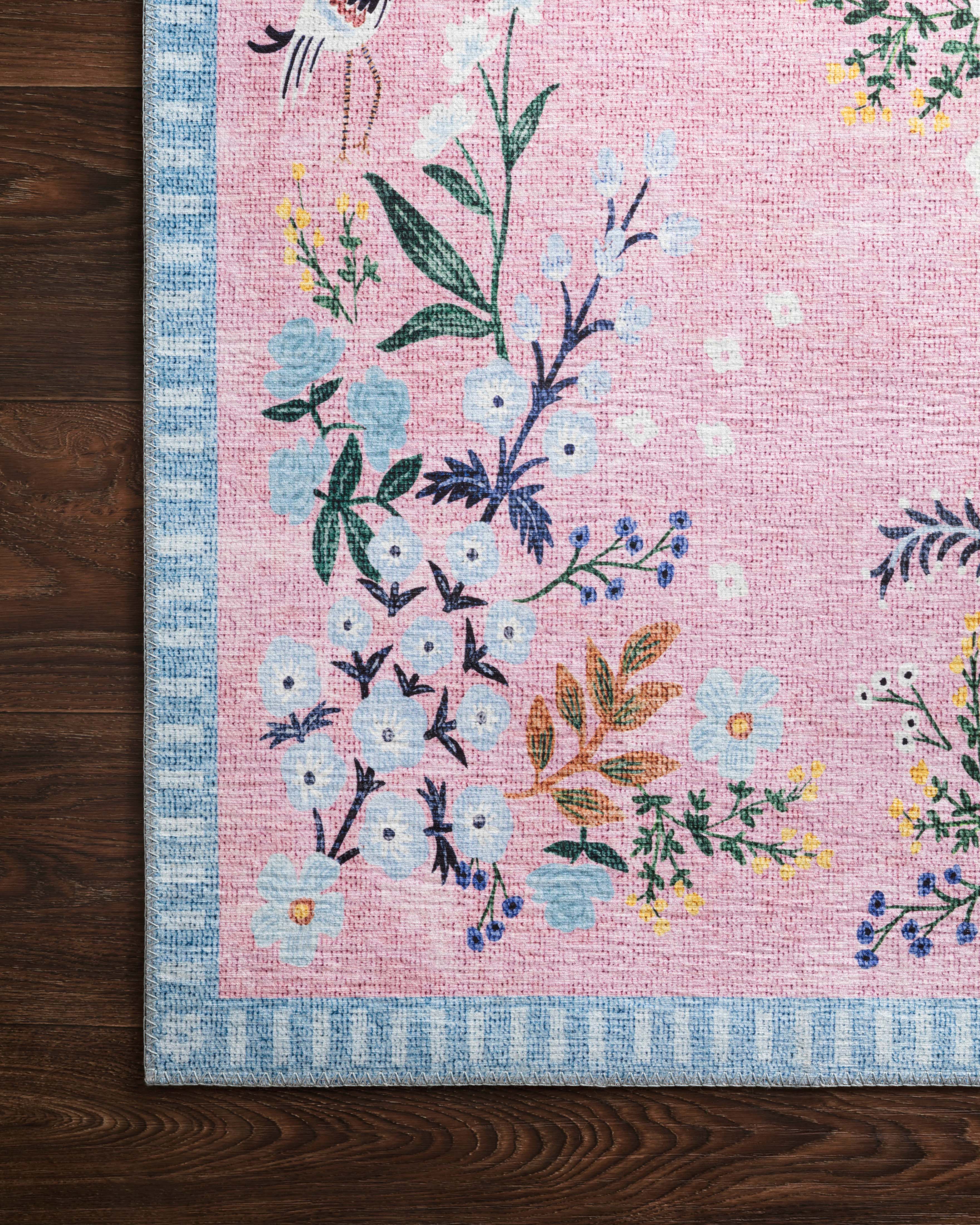 Rifle Paper Co. x Loloi Palais Rose / Sky Rug 2-patterned rugs Loloi