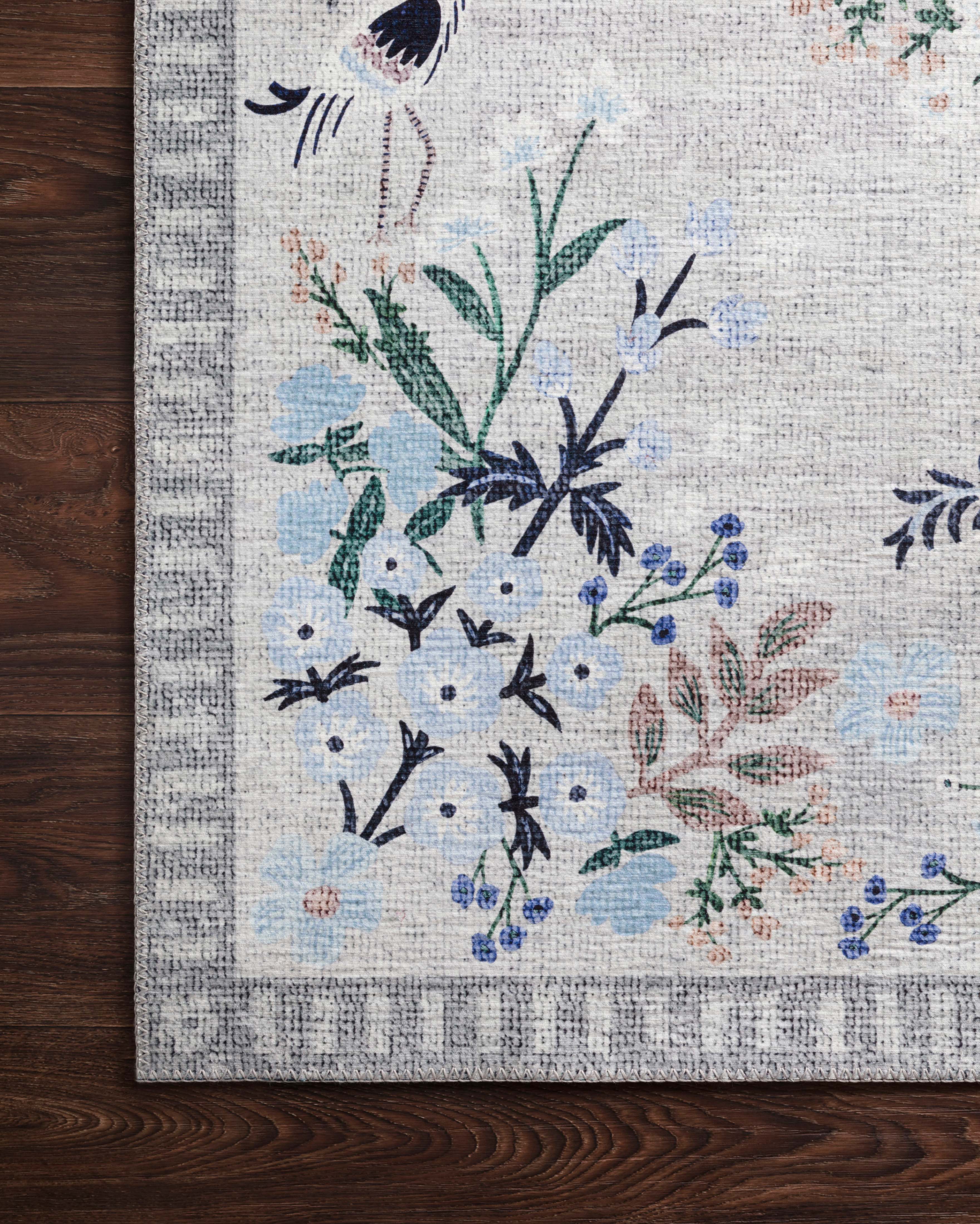Rifle Paper Co. x Loloi Palais Stone / Grey Rug 2-patterned rugs Loloi