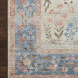 Rifle Paper Co. x Loloi Palais Lt. Blue Rug 2-patterned rugs Loloi
