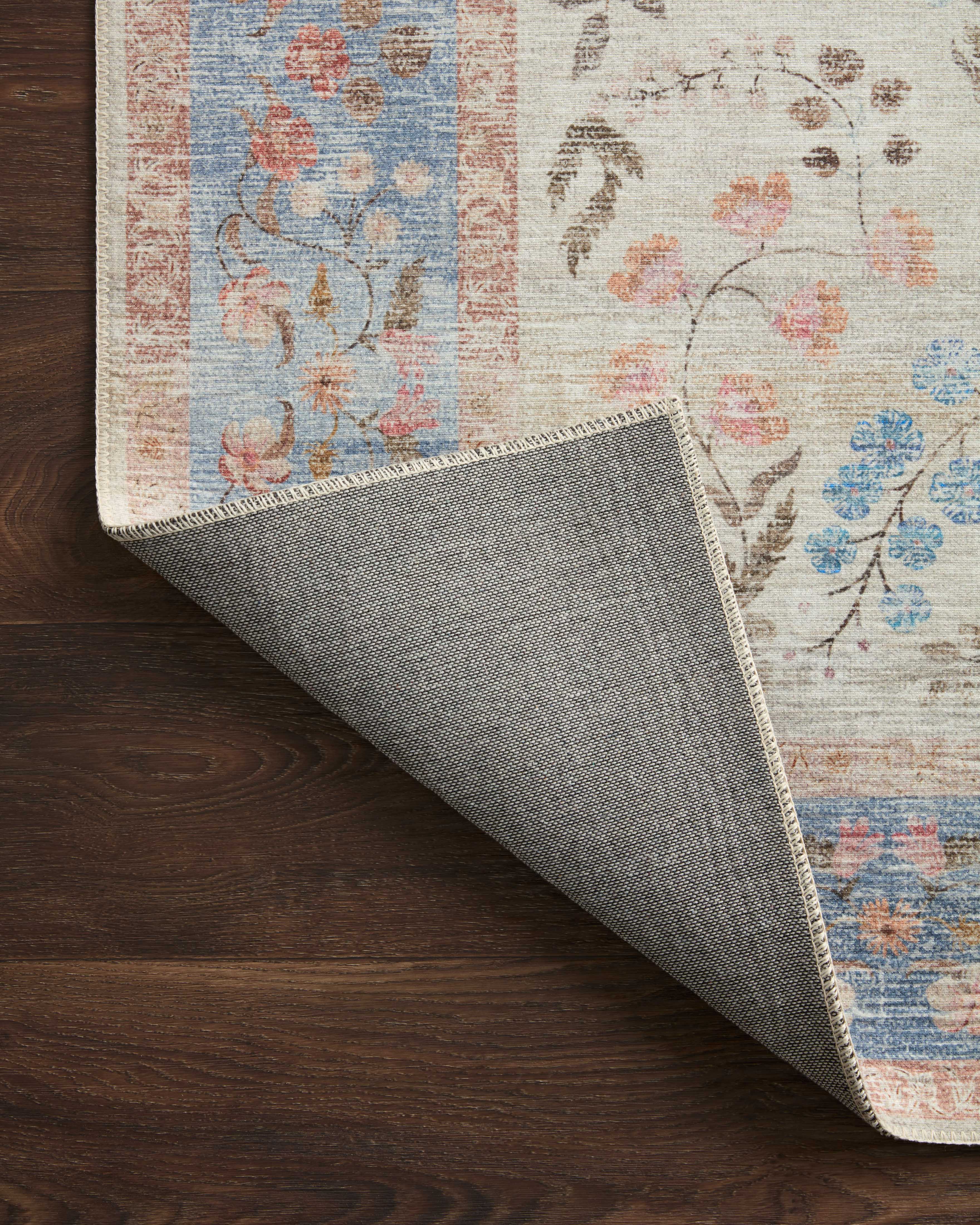 Rifle Paper Co. x Loloi Palais Lt. Blue Rug 2-patterned rugs Loloi