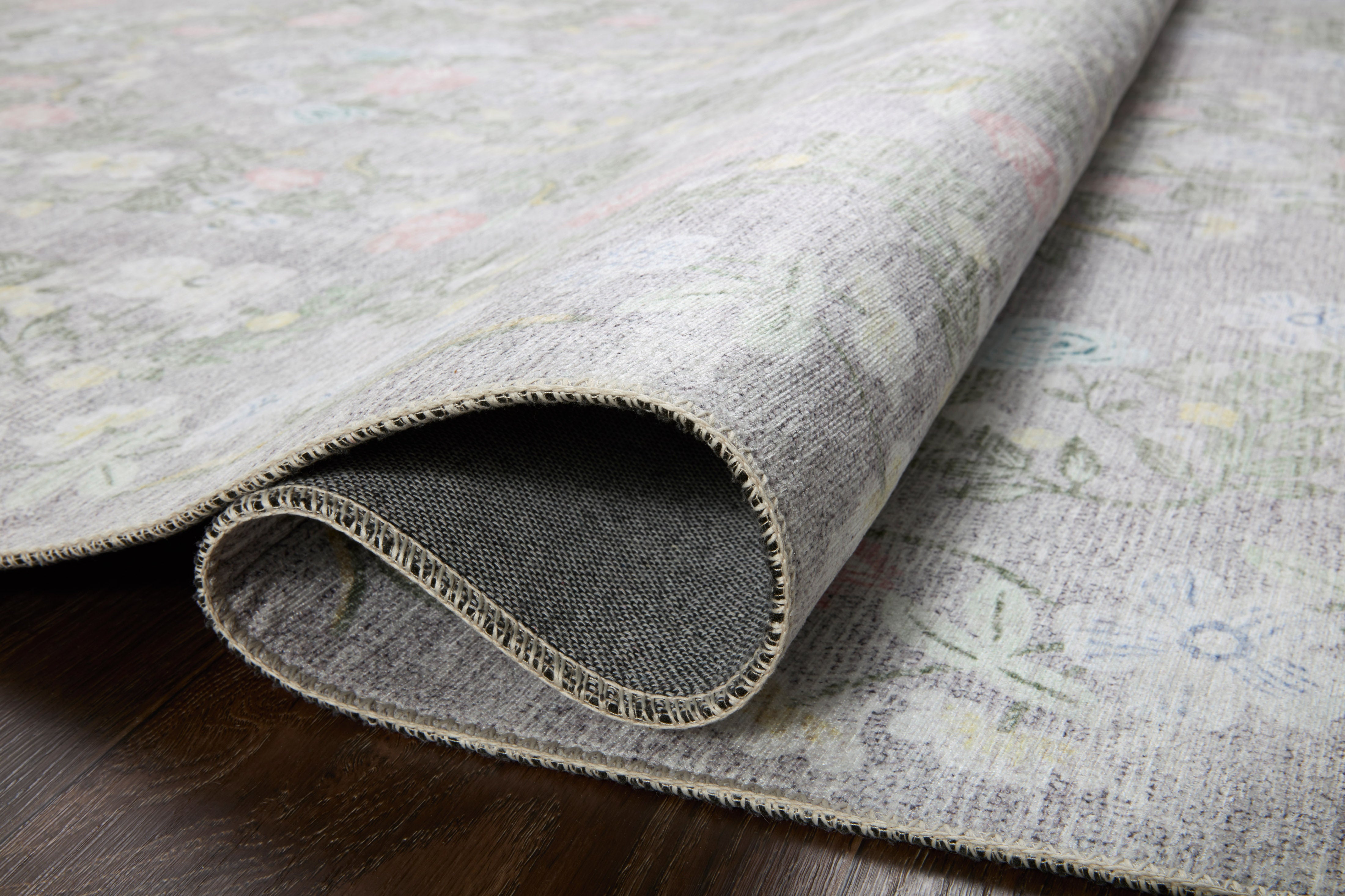 Rifle Paper Co. x Loloi Palais Grey Rug 2-patterned rugs Loloi